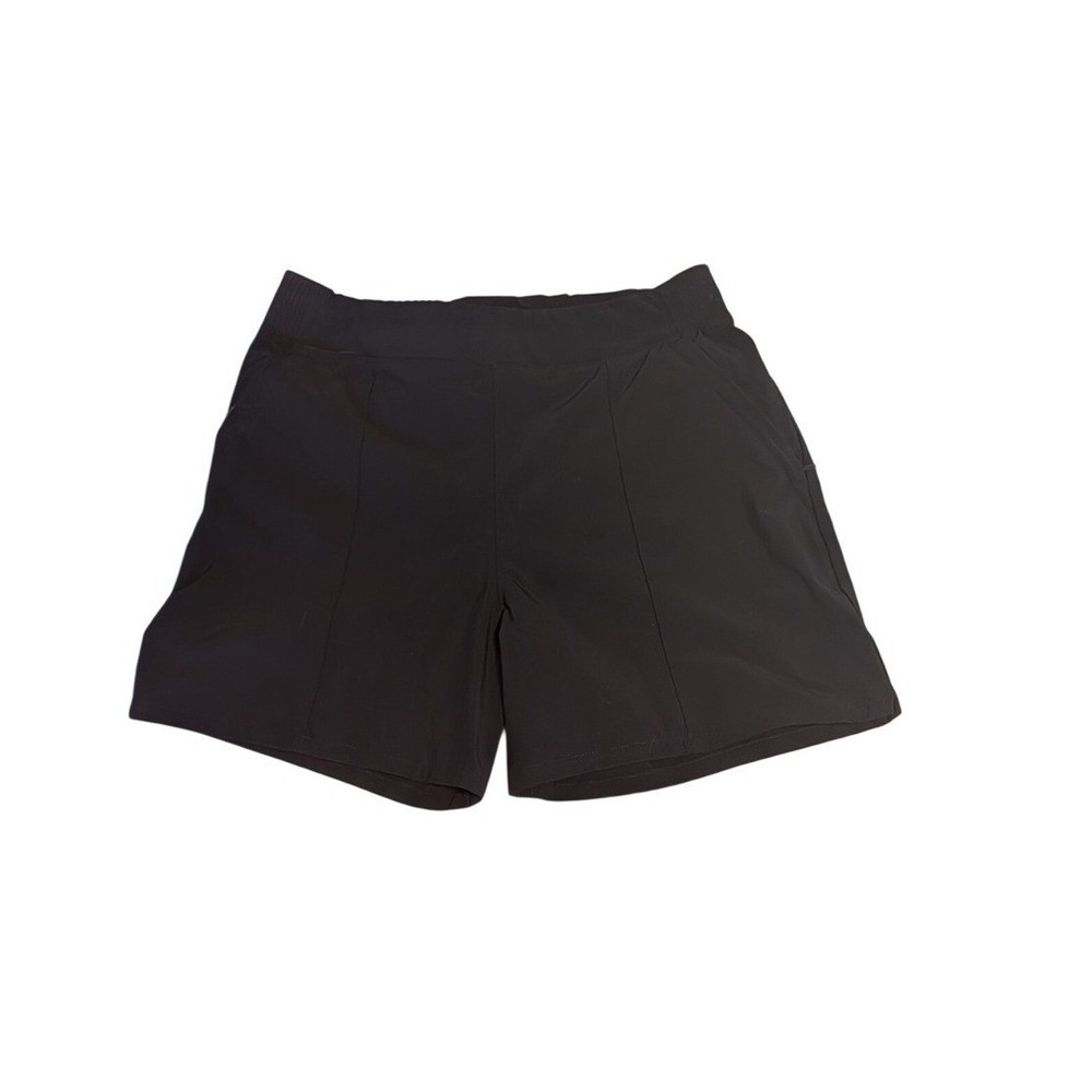 Columbia PFG Shorts 5" Inseam Women Small Black AL5032 Gorpcore Fishing Hiking